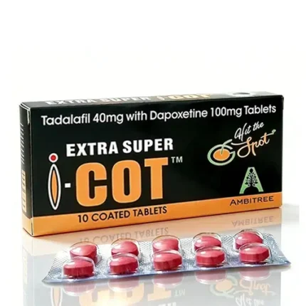 【紅魔】EXTRA SUPER I COT 雙效犀利士紅魔 140mg (10錠裝)