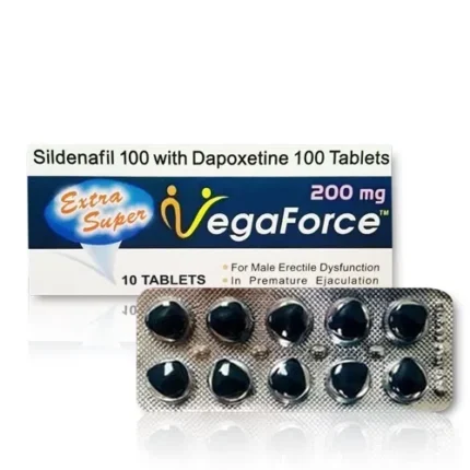 【藍蝌蚪】Extra Super VegaForce 超級雙效威而鋼 200mg（10錠裝）